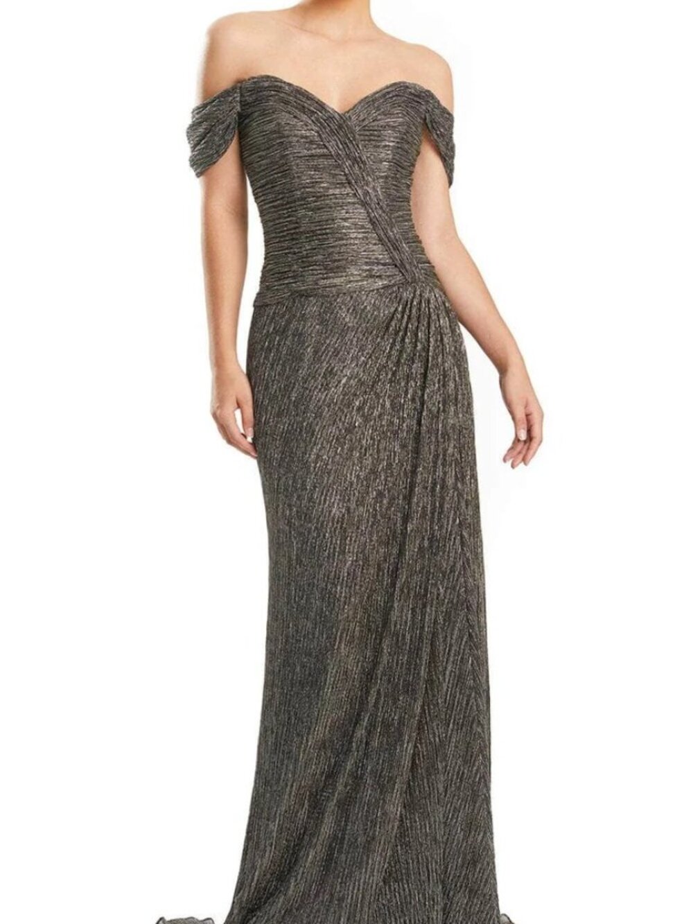 SALE NWT Alexander by Daymor 1858F23 Prom Dress Bronze size 6